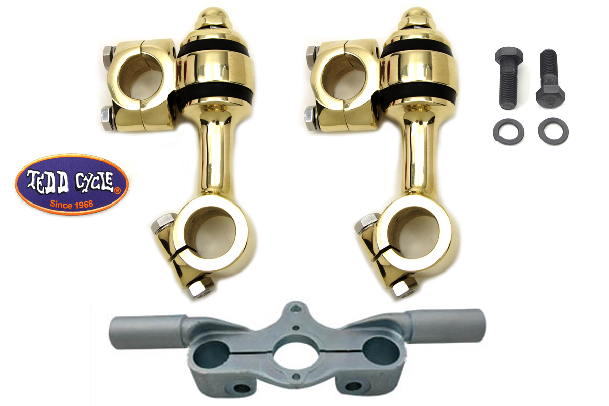 Brass Flanders Riser Kit for 1936-1957 Springers