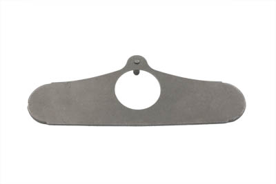 Top Triple Tree Cover Offset Brushed Stainless for 1946-48 FL & UL