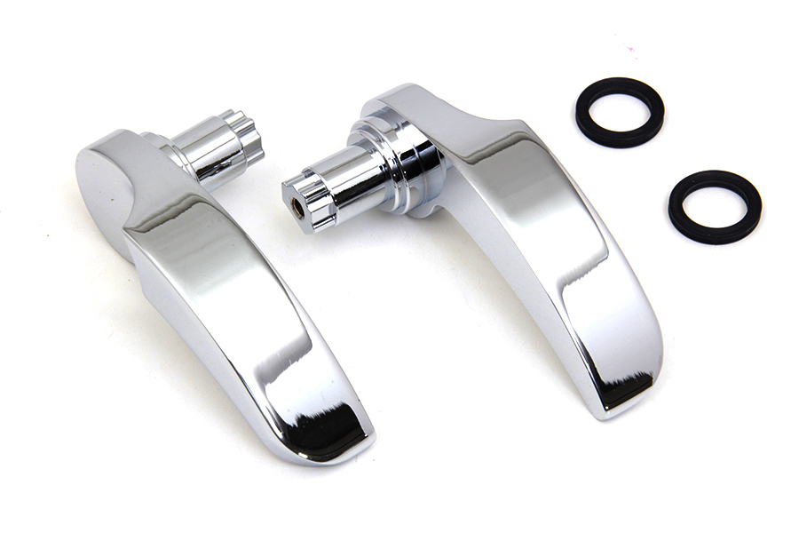 Chrome FLT 2014-UP Saddlebag Handle Kit