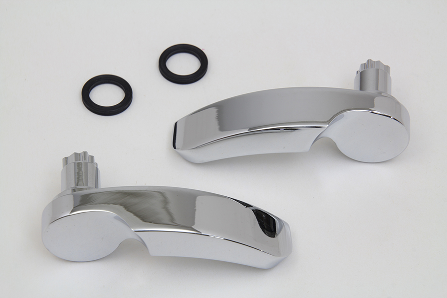 Chrome FLT 2014-UP Saddlebag Handle Kit