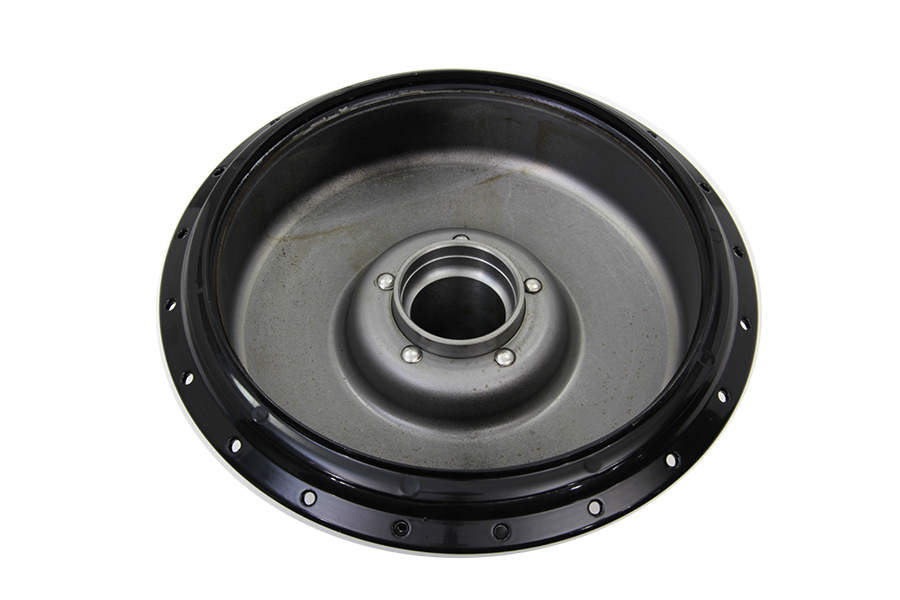 WL 1941-1952 Front Wheel Hub and Brake Drum Black