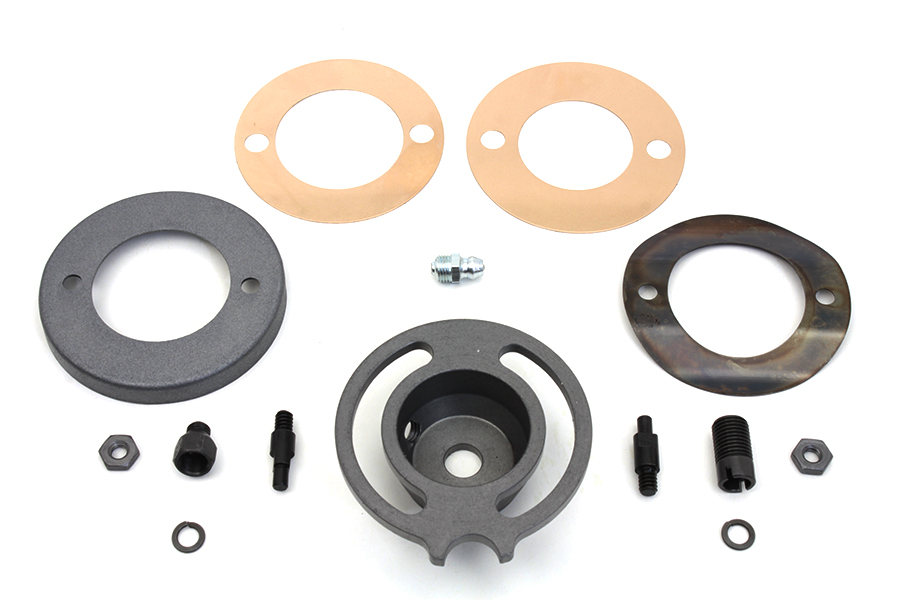 Parkerized Front Brake Plate Cover Kit for WL 1930-1952