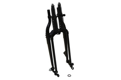 WL 1936-1952 Side Valve 28" Inline Spring Fork Assembly Black