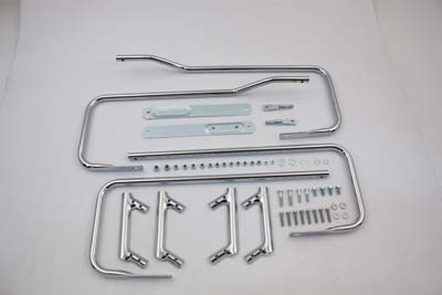 Chrome FL 1978-1984 Saddlebag Guard Kit