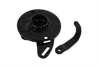 Rear Brake Plate Black for Harley WL 1937-1952