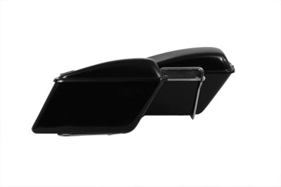 Fiberglass Saddlebag Set Black for FL 1958-1976