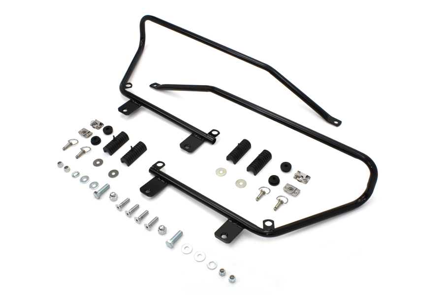 FXST 1986-UP Wyatt Gatling Saddlebag Brackets and Stud Kit