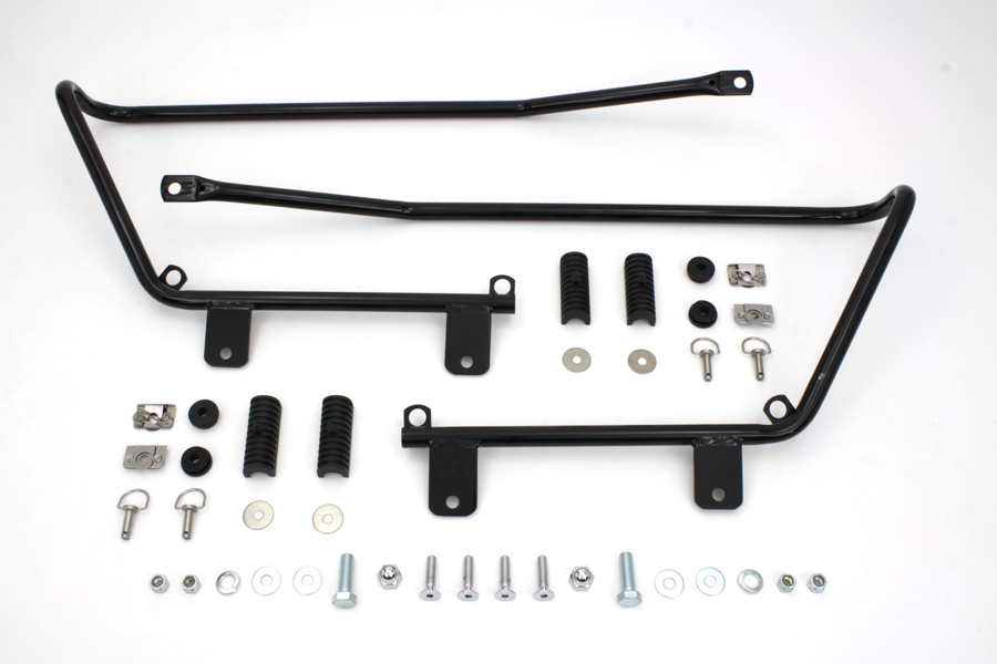FXST 1986-UP Wyatt Gatling Saddlebag Brackets and Stud Kit