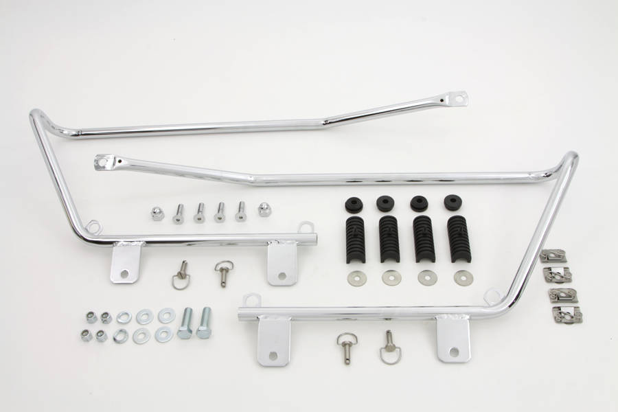FXST 1986-UP Wyatt Gatling Saddlebag Brackets and Stud Kit