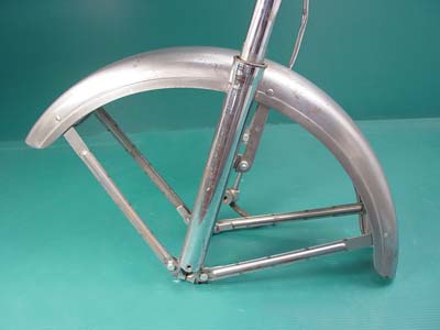 Raw Early Stock Front Fender for 1957-1969 XL Sportster