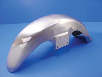 Raw Steel Fat Kid Front Fender for 1949-84 Harley FLH Electra Glide