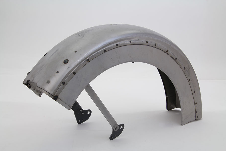 Raw EL 1936-1946 & U 1937-1948 Rigid Rear Fender Assembly