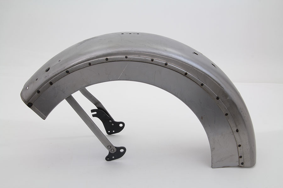 Raw EL 1936-1946 & U 1937-1948 Rigid Rear Fender Assembly