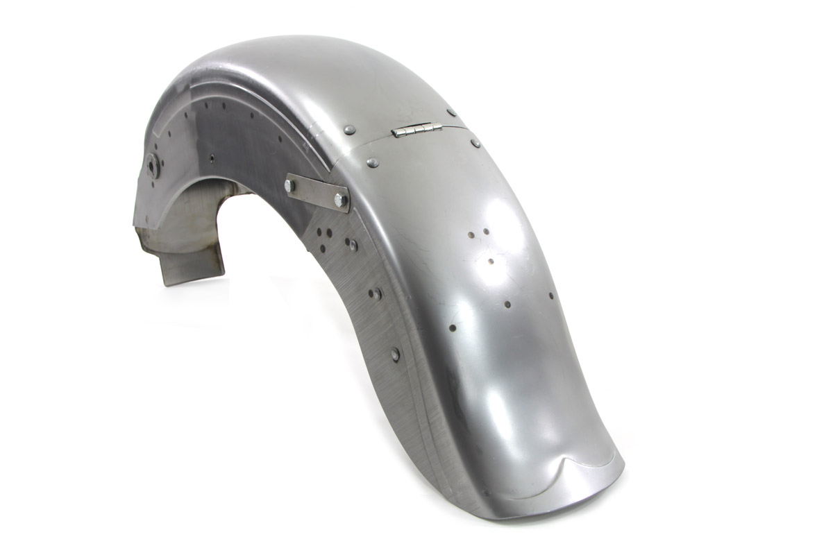 Rear Fender w/ Hinged Tail for FL 1958-1978 Harley Big Twin