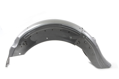 Replica Rear Fender Primmed w/ Hinged Tail for FL 1973-84 Harley