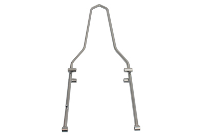 28" Round Rigid Sissy Bar for Bobbed Rear Fenders