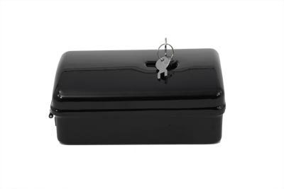 Rectangle Black Tool Box for 1936-1939 Harley EL & UL