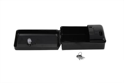Rectangle Black Tool Box for 1936-1939 Harley EL & UL