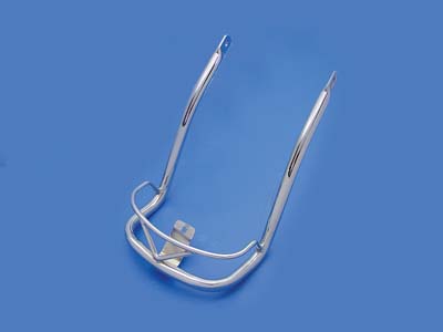 Chrome V-Design Rear Fender Trim Rail for 1958-1984 FL Big Twin