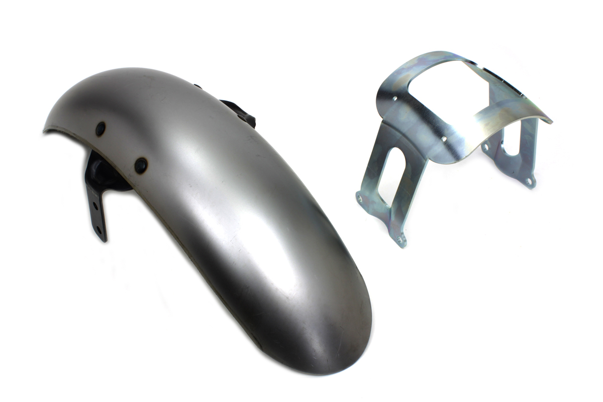 Raw Rounded Glide Front Fender for 1980-UP FLT