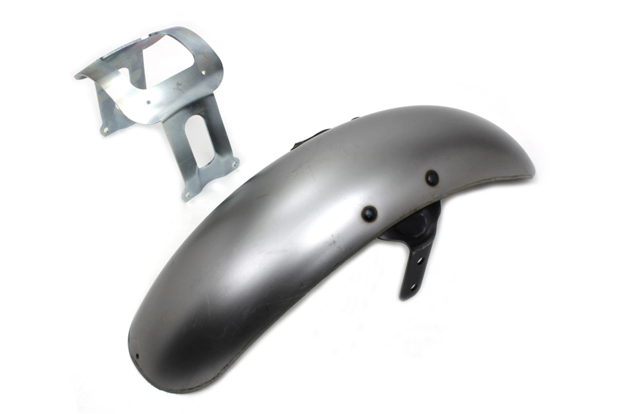 Raw Rounded Glide Front Fender for 1980-UP FLT