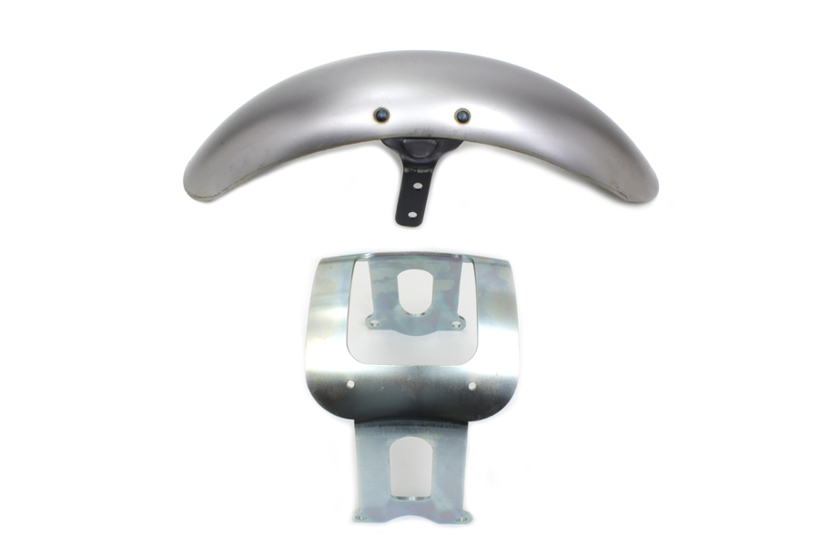 Raw Rounded Glide Front Fender for 1980-UP FLT
