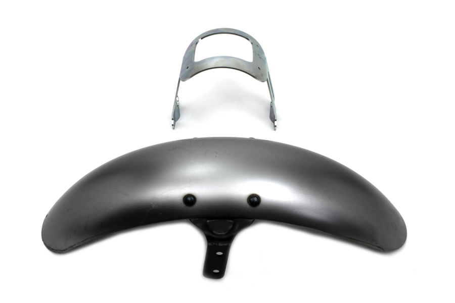 Raw Rounded Glide Front Fender for 1980-UP FLT
