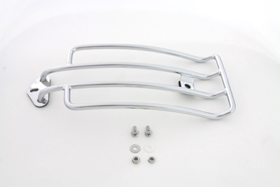 Chrome Luggage Rack Fender Mounted for 2006-UP Harley Big Twins