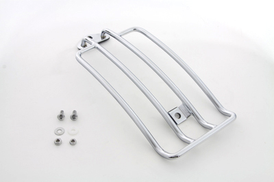 Chrome Luggage Rack Fender Mounted for 2006-UP Harley Big Twins