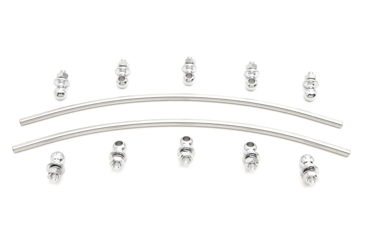 Saddlebag Mount Plate Rail Kit for 1936-57 EL, FL & W