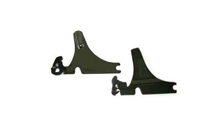 Sissy Bar Detachable Side Plates Chrome for FLST FLSTC 2000-up
