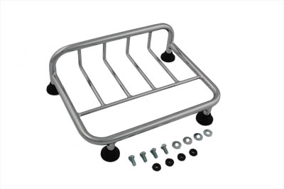 Chrome Tour Pack Luggage Rack for FL 1949-1965 Big Twin
