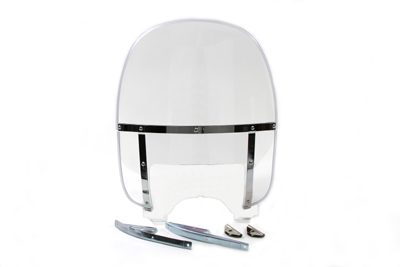 FLH 1960-1984 Replica Beaded Windshield Clear