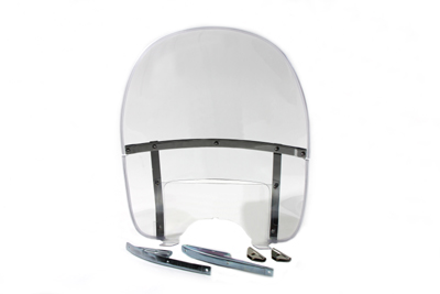 FLH 1960-1984 Replica Beaded Windshield Clear