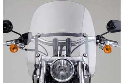 Spartan Clear Quick Release Windshield for FXD 2006-UP DYNA