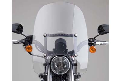 Spartan Quick Release Clear Windshield for XL 1996-2010 Harley