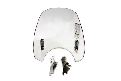 Switchblade Detachable Tinted Windshield for 39 MM NARROW GLIDE FORKS