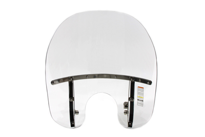 Clear 2-Up Detachable Windshield for 49MM NARROW GLIDE FORKS