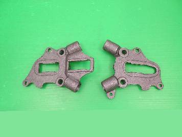 Rear Frame Axle Plate Set for 1938-1957 EL, UL & FL