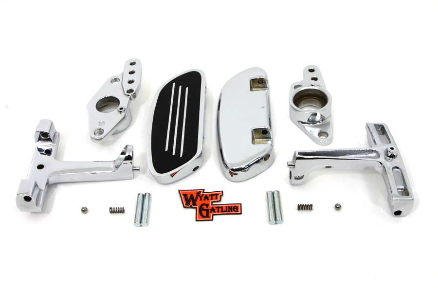 FLT 1982-2006 Passenger Footboard Set with Swingarm Mount Kit