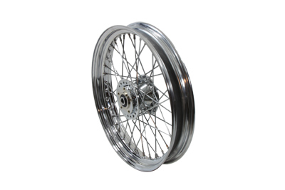 19 x 2.5 in. Chrome Front Spoked Wheel for 1978-83 Big Twins & XL