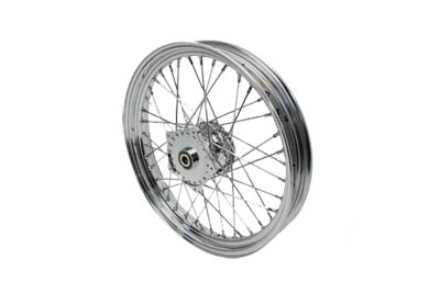 19 x 2.5 in. Chrome Front Spoked Wheel for XL & FX 1974-1977