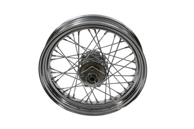 16 x 3 in. Chrome Rear Spoked Wheel for XL 1979-81 Harley