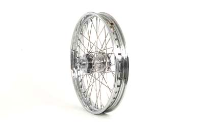 21 x 2.15 in. Chrome Front Spoked Wheel for FXWG 1980-83 Harley