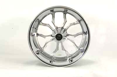 17\" x 12\" Billet Rear Wheel with 1\" Bearings