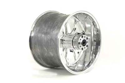 17" x 12" Billet Rear Wheel with 1" Bearings