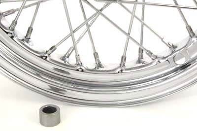 16 x 3 in. Chrome Front 40 Spoke Wheel for FLST 1986-99 Harley