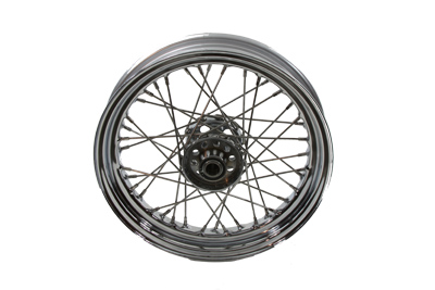 16 x 3 Replica Front or Rear Spoked Wheel for 1936-66 Big Twins