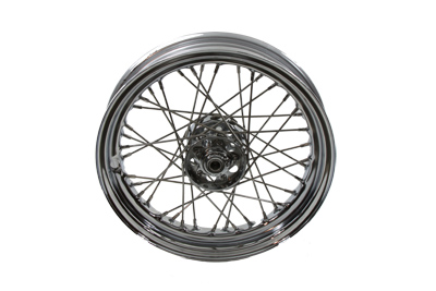 16 x 3 Replica Front or Rear Spoked Wheel for 1936-66 Big Twins