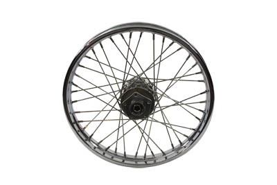 19 x 1.85 in. Chrome Front Spoked Wheel for FXWG 1980-1983